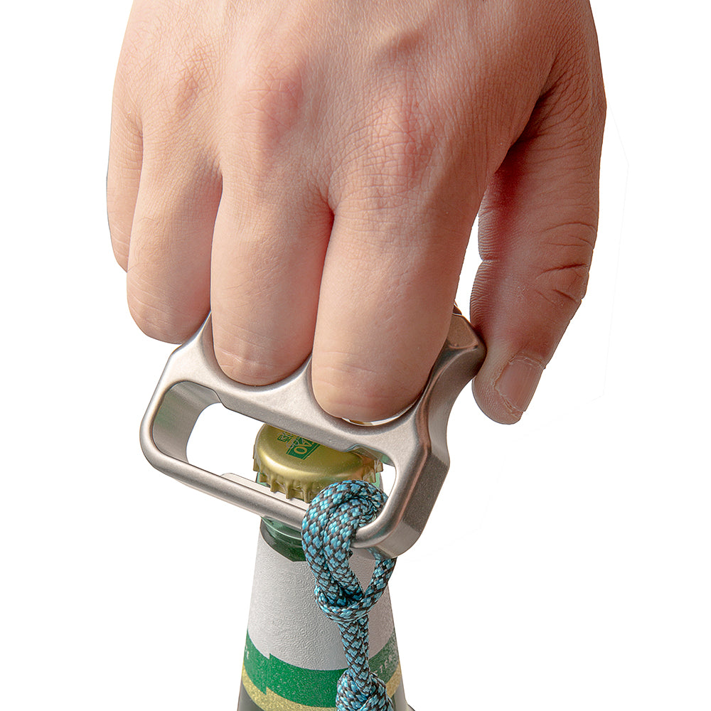Titanium EDC Bottle Opener Knuck Brass Knuckles - Tophatter Daily Deals