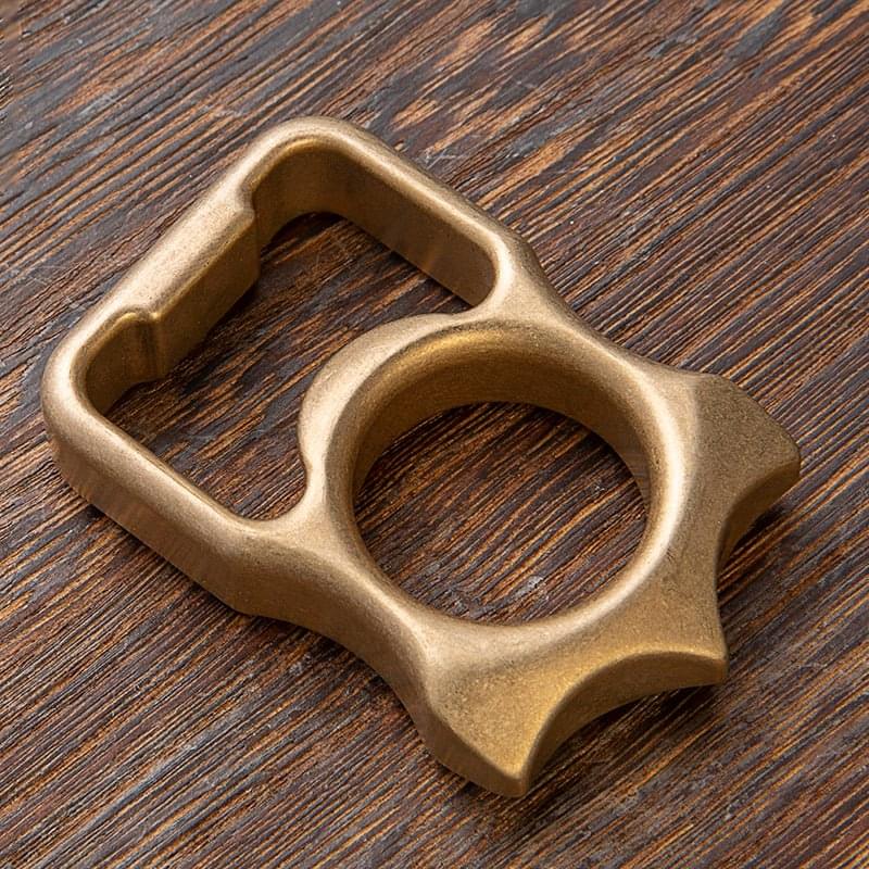 2023 New Stonewash EDC Knuck Bottle Opener Brass Knuckles - Tophatter Daily Deals