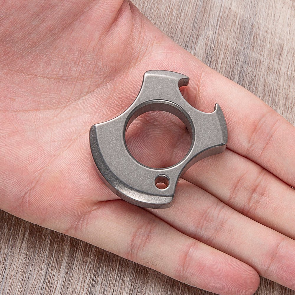 2024 New TC21 Titanium Bottle Opener Knuck Brass Knuckles - Tophatter Daily Deals