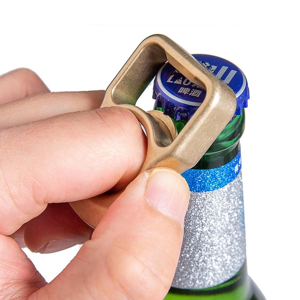 2023 Full Brass Stonewash Bottle Opener Knuck Brass Knuckles - Tophatter Daily Deals