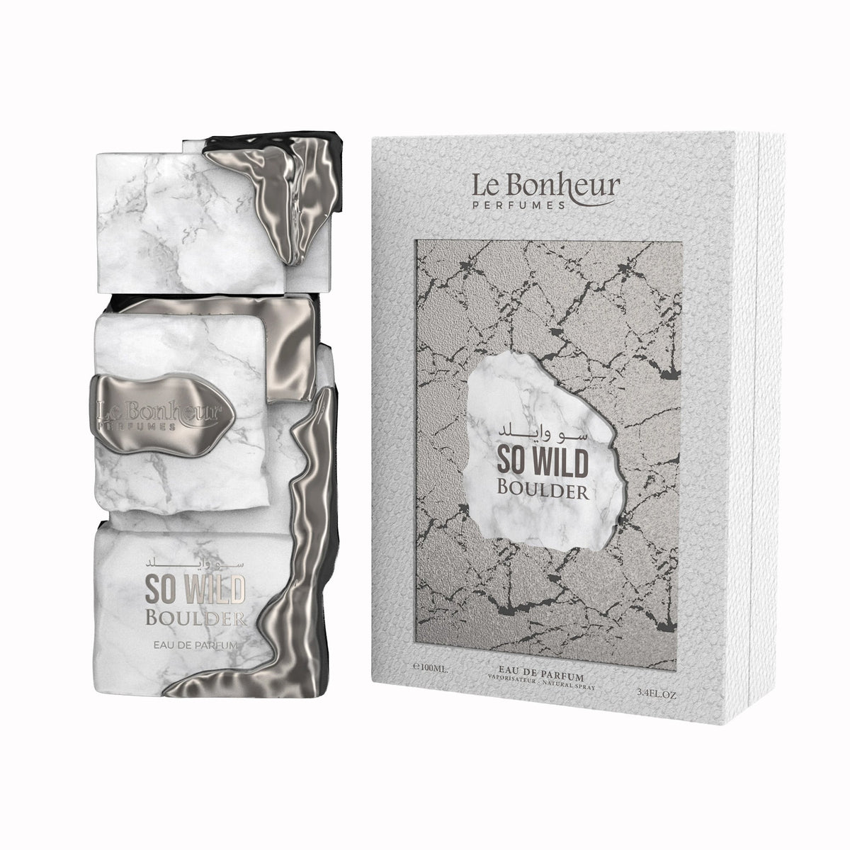 Le Bonheur So Wild Boulder Eau De Parfum 100ml Spray - Tophatter Daily Deals