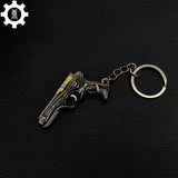Mini Bound Classic Pistol Gun Metal Keychain - Tophatter Daily Deals