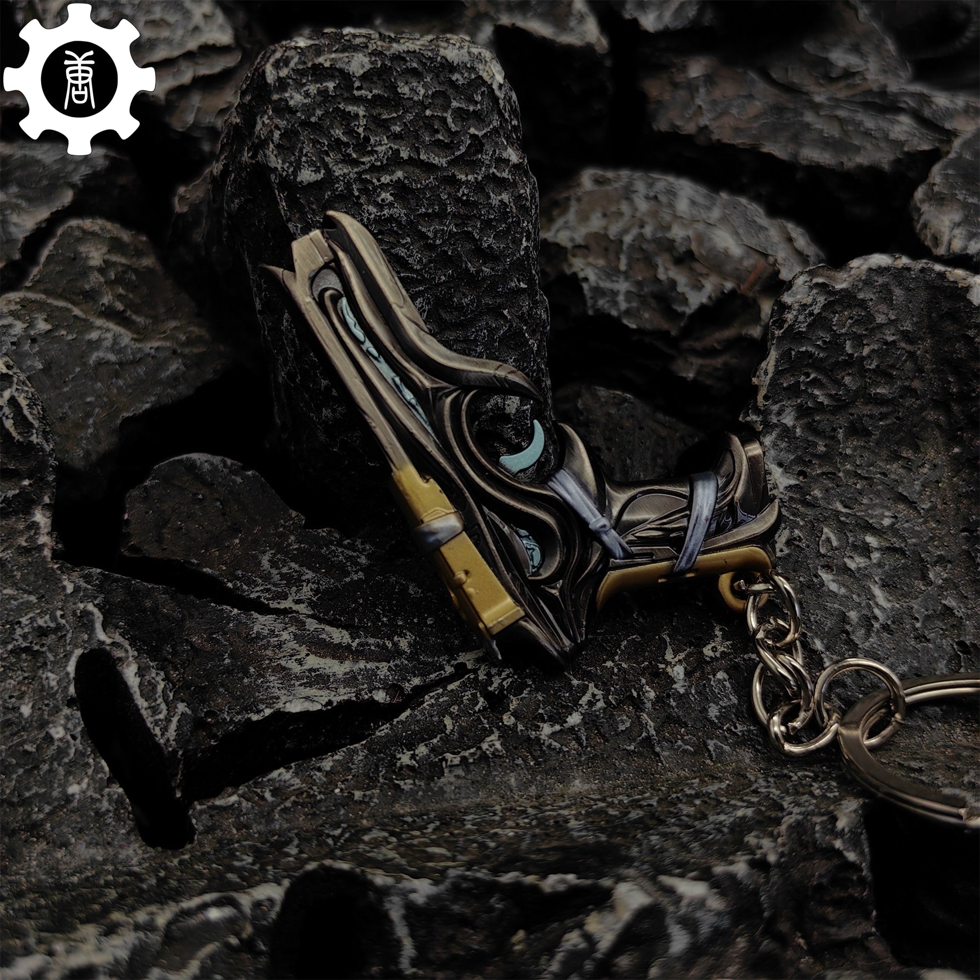 Mini Bound Classic Pistol Gun Metal Keychain - Tophatter Daily Deals