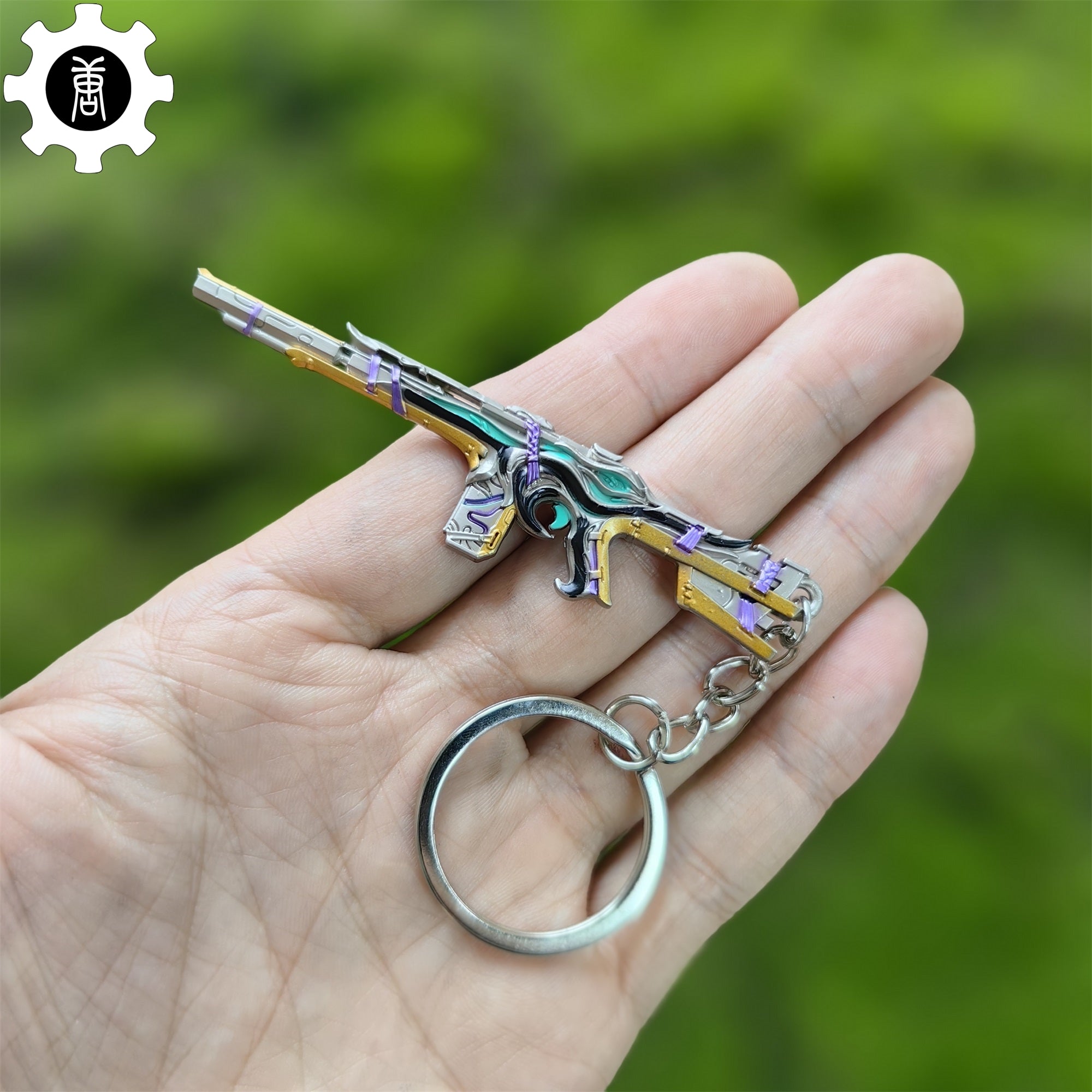 Mini Bound Phantom Gun Metal Keychain Keychain - Tophatter Daily Deals