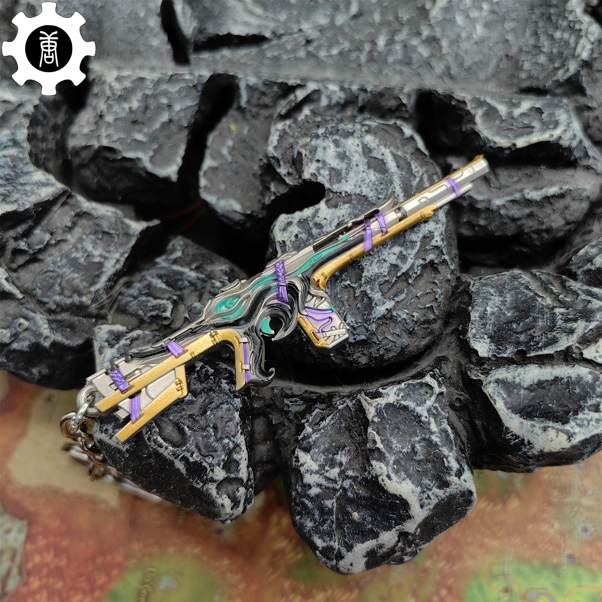 Mini Bound Phantom Gun Metal Keychain - Tophatter Daily Deals