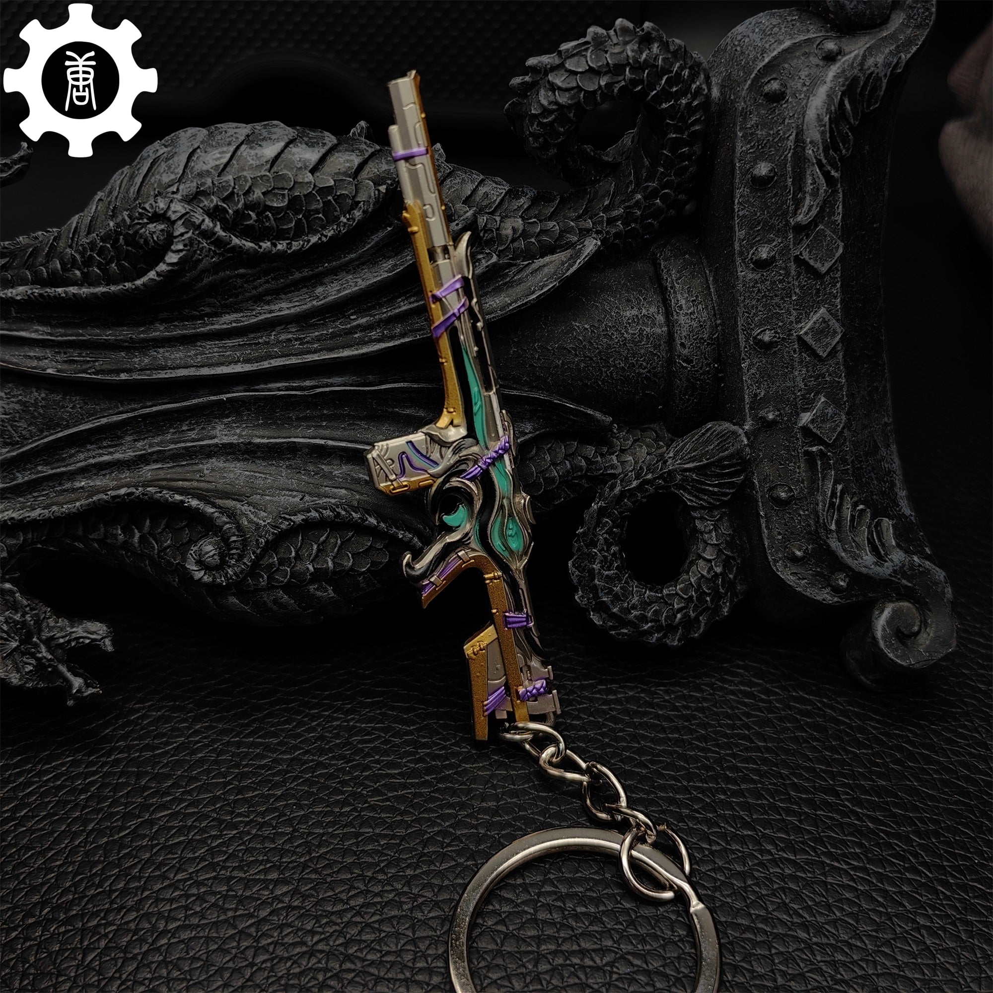 Mini Bound Phantom Gun Metal Keychain - Tophatter Daily Deals