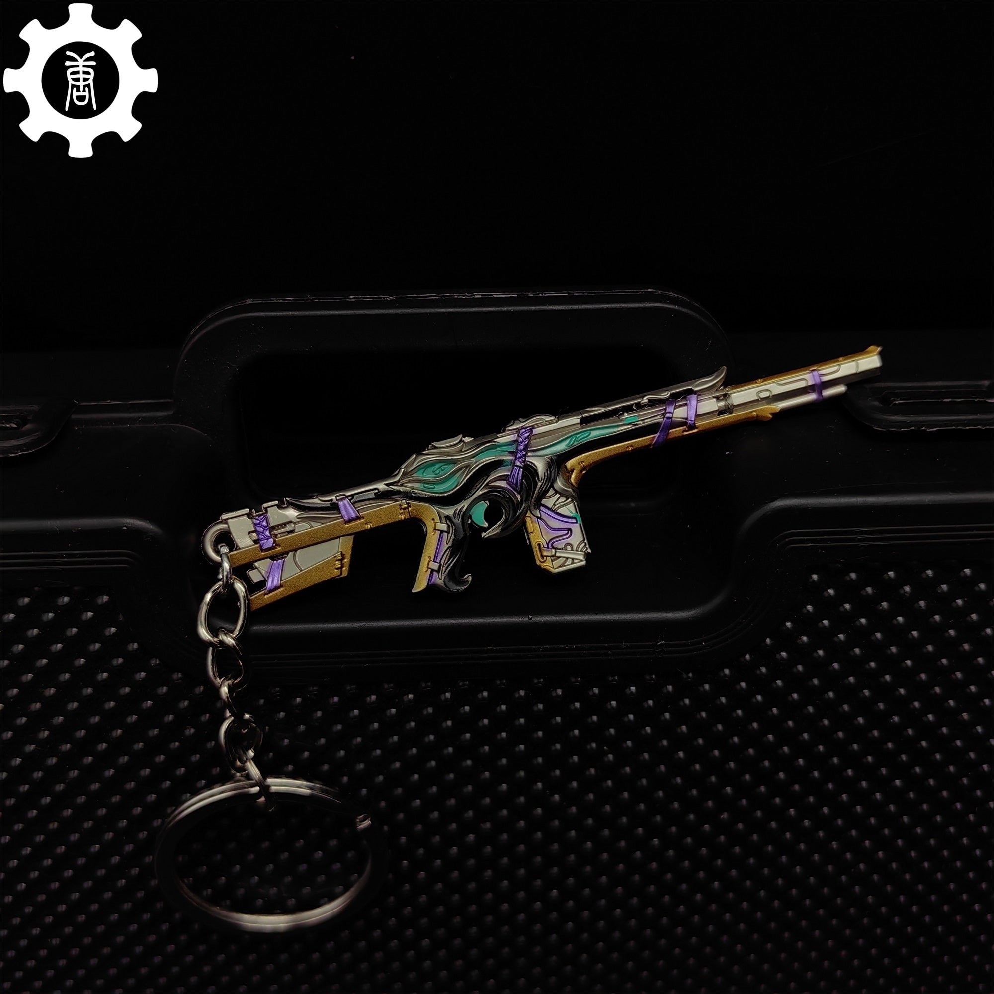 Mini Bound Phantom Gun Metal Keychain - Tophatter Daily Deals