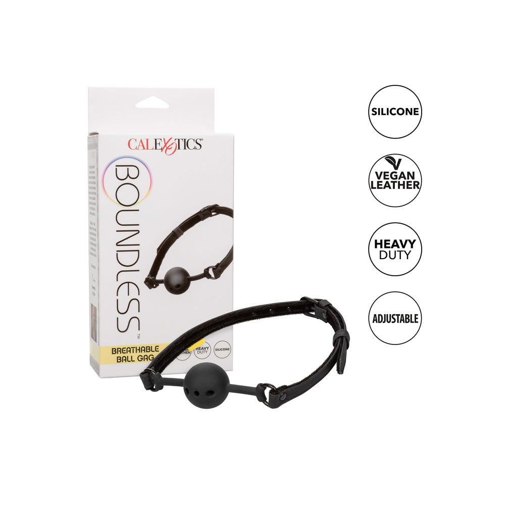 Boundless Breathable Ball Gag – Adjustable Ball Gag > Bondage Gear > Gags and Bits - Tophatter Daily Deals