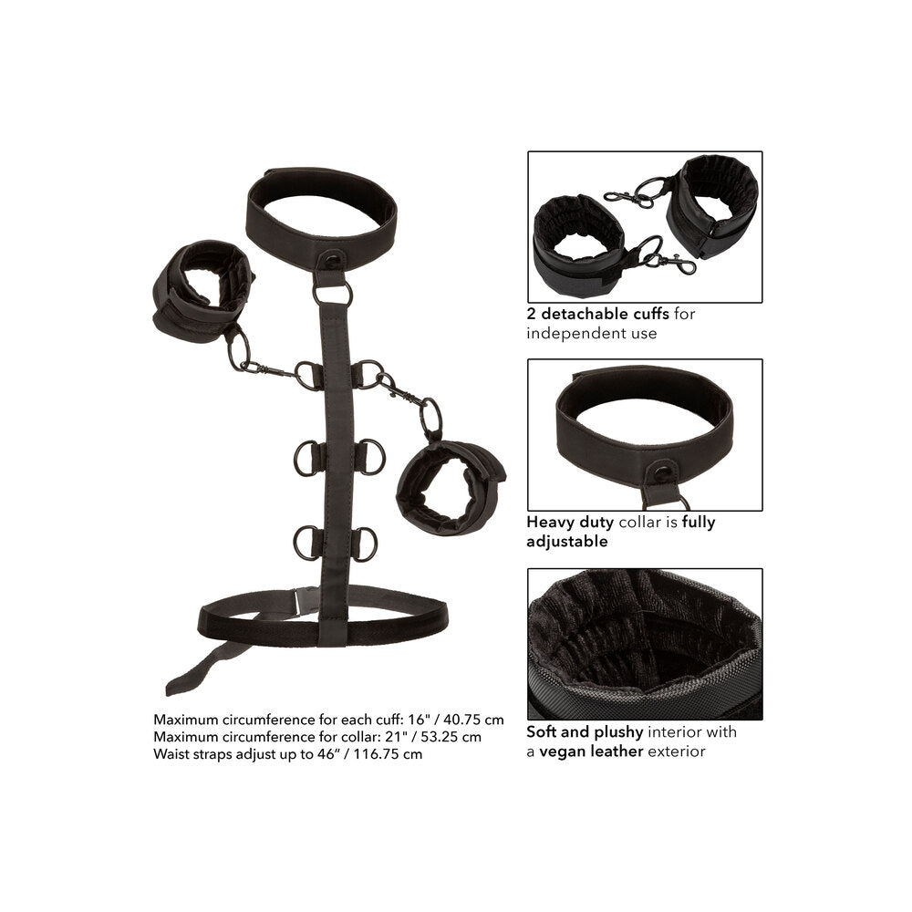 Boundless Collar Body Restraint – Adjustable Body Restraint > Bondage Gear > Restraints - Tophatter Daily Deals