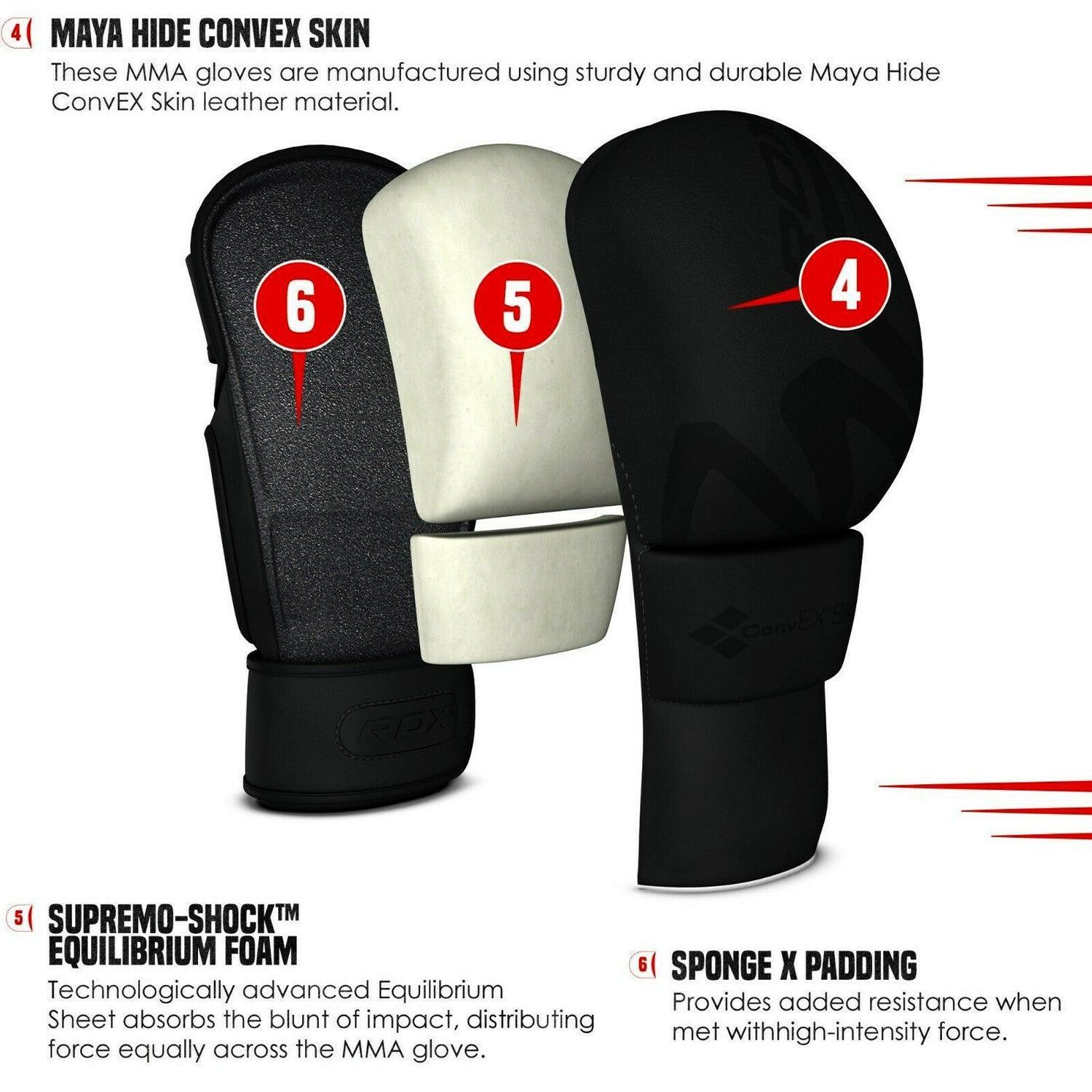 Boxing Gloves Fitness Gym Workout Equipment - Kickboxing Focus Mitts Pads Double End Ball Workout, MMA Fitness Gym workout, Specially designed Glove Indoor Games - Tophatter Daily Deals