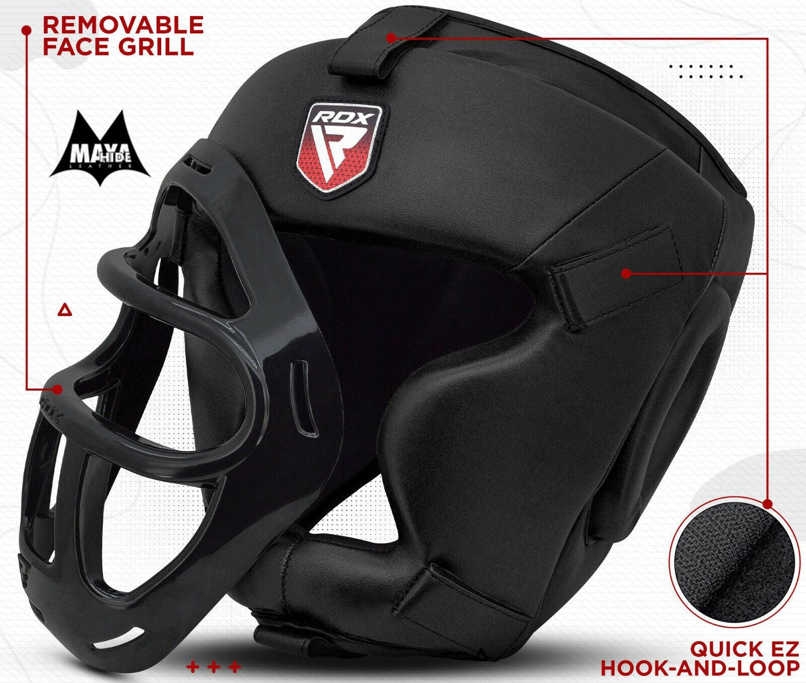 Best Boxing Head Guards UK - Boxing Head Guard by Rdx, Boxing Helmet, Mma Helmet, Boxing Head Protector Exercise & Fitness - Tophatter Daily Deals