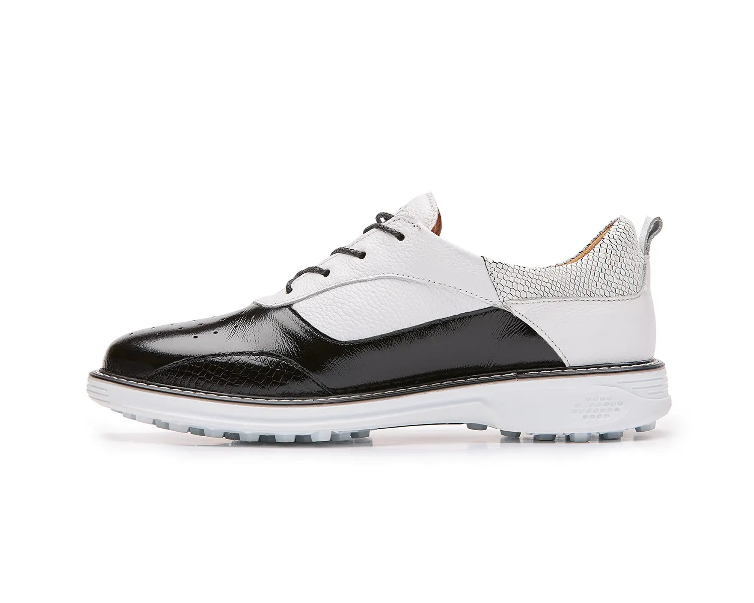 Boxto Golf Women's Inspiration Paris Spikeless Golf Shoes - Black/White Footwear - Tophatter Daily Deals