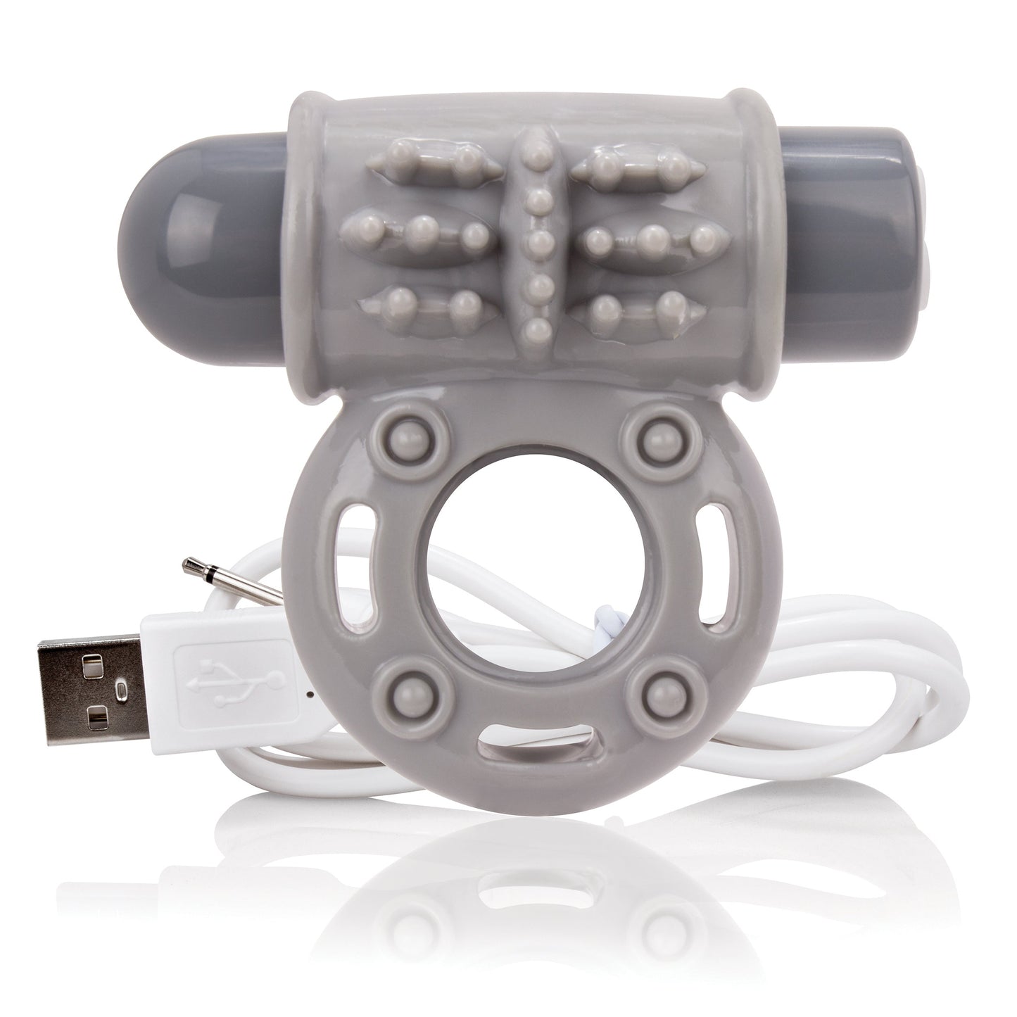O Wow Ring – Rechargeable Vibrating Cock Ring with 10 Vibration Functions > Cock Ring > Vibrating - Tophatter Daily Deals