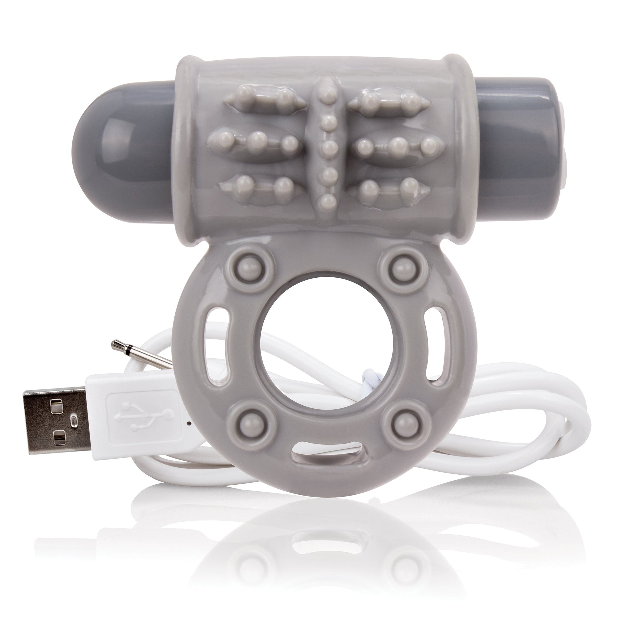 O Wow Ring – Rechargeable Vibrating Cock Ring with 10 Vibration Functions > Cock Ring > Vibrating - Tophatter Daily Deals