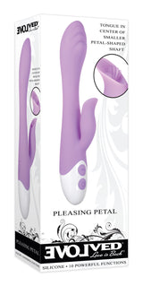Evolved PLEASING PETAL Lilac 19.7 cm Rabbit Vibrator > Vibrators > Ladies > Rabbit - Tophatter Daily Deals
