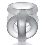 Ballsling Ball Split Sling (Clear Ice) – Limited Edition Cocksling > Cock Ring > Sling - Tophatter Daily Deals
