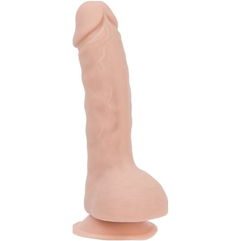 Brad 7.5in Dong Beige - Realistic Silicone Pleasure Tool > Dildos > Realistic Dildos - Tophatter Daily Deals