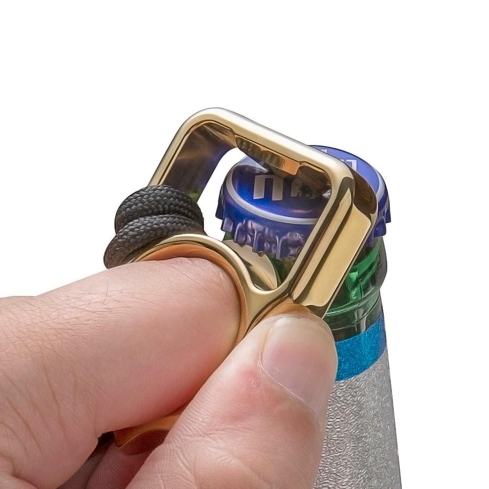 2023 New Brass Knuckle Bottle Opener Brass Knuckles - Tophatter Daily Deals