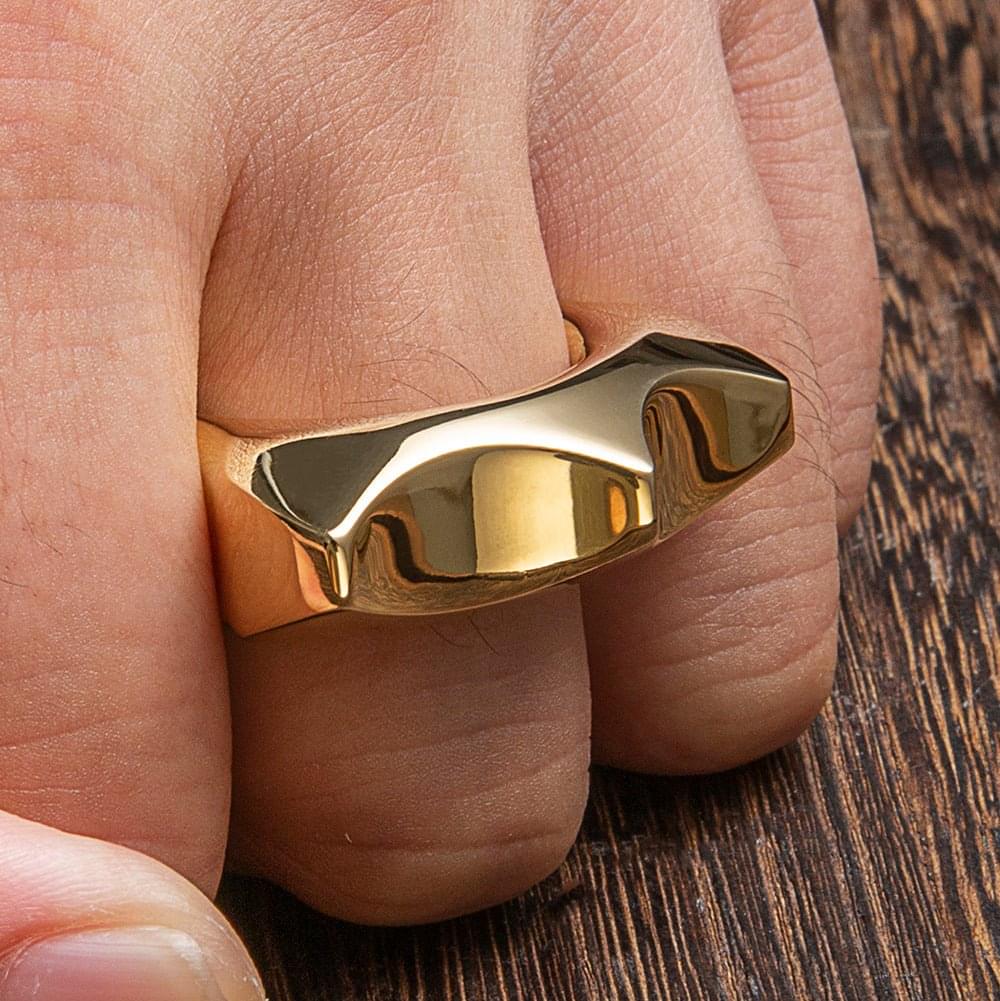 2023 New Brass Knuckle Bottle Opener Brass Knuckles - Tophatter Daily Deals
