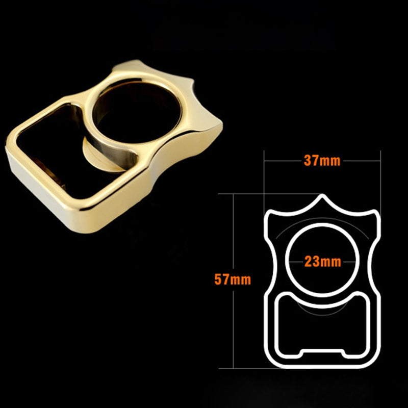 Brass Knuckle Duster Self-Defense Bottle Opener - Tophatter Daily Deals