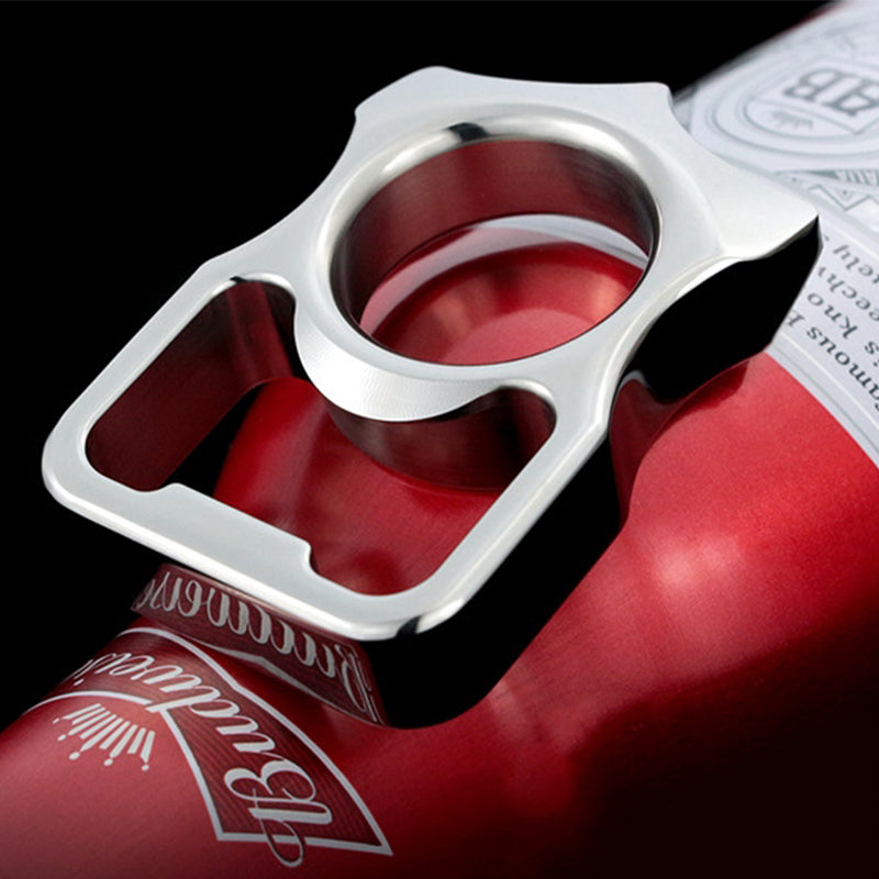 Brass Knuckle Duster Self-Defense Bottle Opener 304 steel - Tophatter Daily Deals