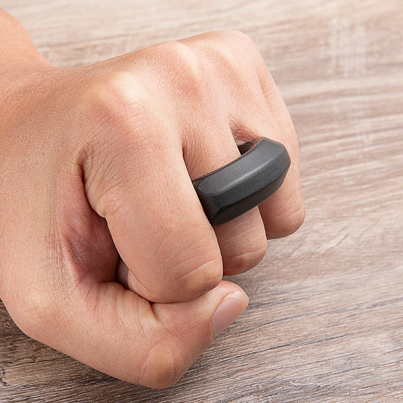 G10 Glass Fiber Brass Knuckles Plastic Brass Knuckles - Tophatter Daily Deals