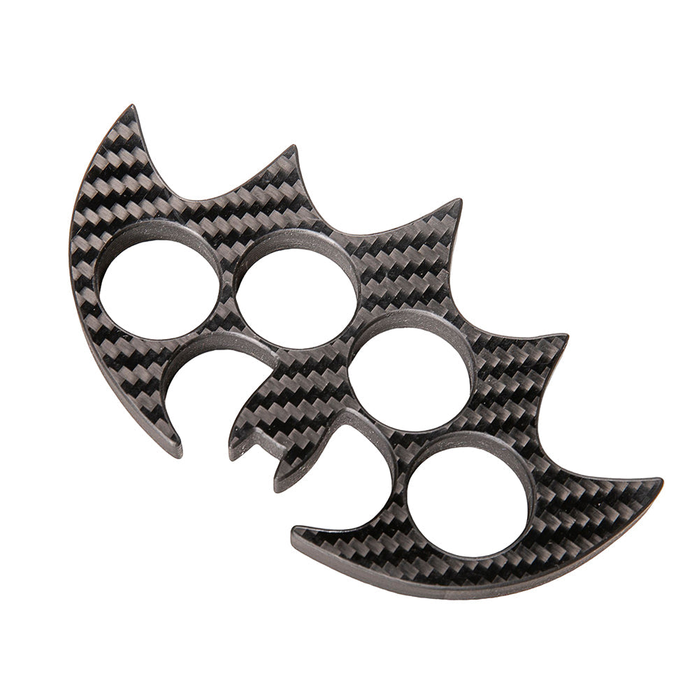 Bat Man Brass Knuckles Carbon Fiber Brass Knuckles - Tophatter Daily Deals