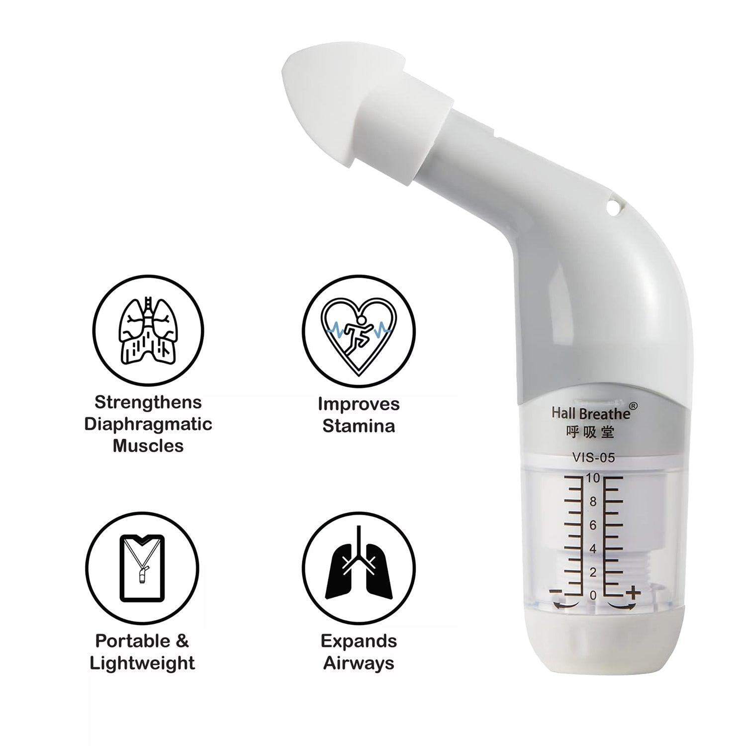 Breath Training Device - Deep Breath Trainer Exerciser Strength Lungs Health Care - Tophatter Daily Deals