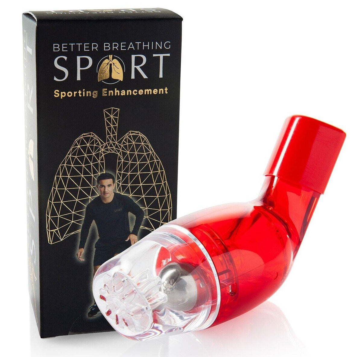 IMST Breathing Devices - Better Breathing Sports Device to Enhance Performance & Athletic Fitness Sports & Outdoor - Tophatter Daily Deals