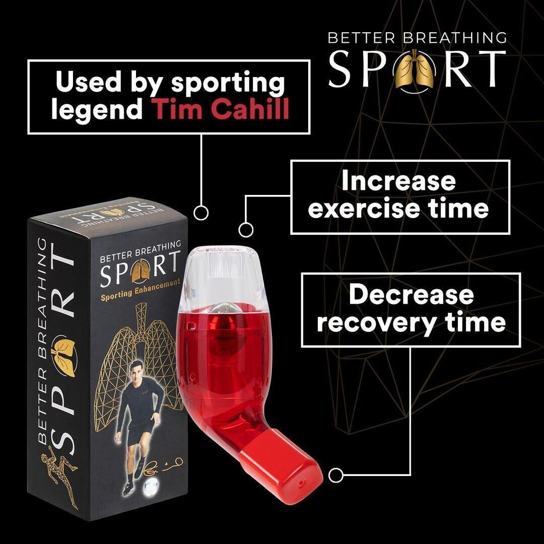 IMST Breathing Devices - Better Breathing Sports Device to Enhance Performance & Athletic Fitness Sports & Outdoor - Tophatter Daily Deals