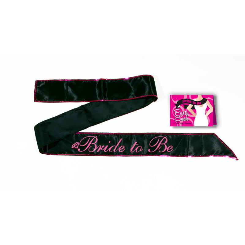 Bride to Be Black Hens Party Sash Adult Accessory > Novelties > Party Supplies - Tophatter Daily Deals