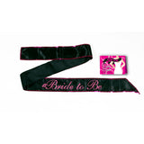 Bride to Be Black Hens Party Sash Adult Accessory > Novelties > Party Supplies - Tophatter Daily Deals