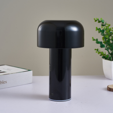 Bright Mushroom Table Lamp Black Lighting - Tophatter Daily Deals