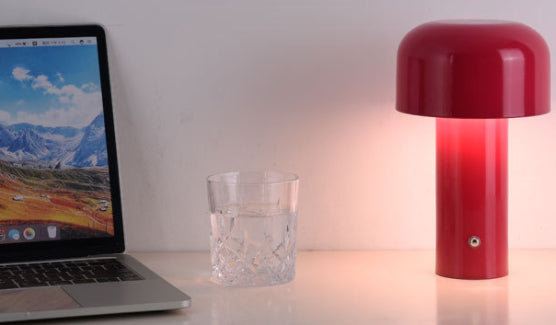 Bright Mushroom Table Lamp Rose Lighting - Tophatter Daily Deals
