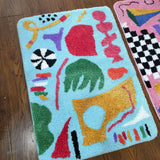 Bright and Happy Door Mat Decor - Tophatter Daily Deals