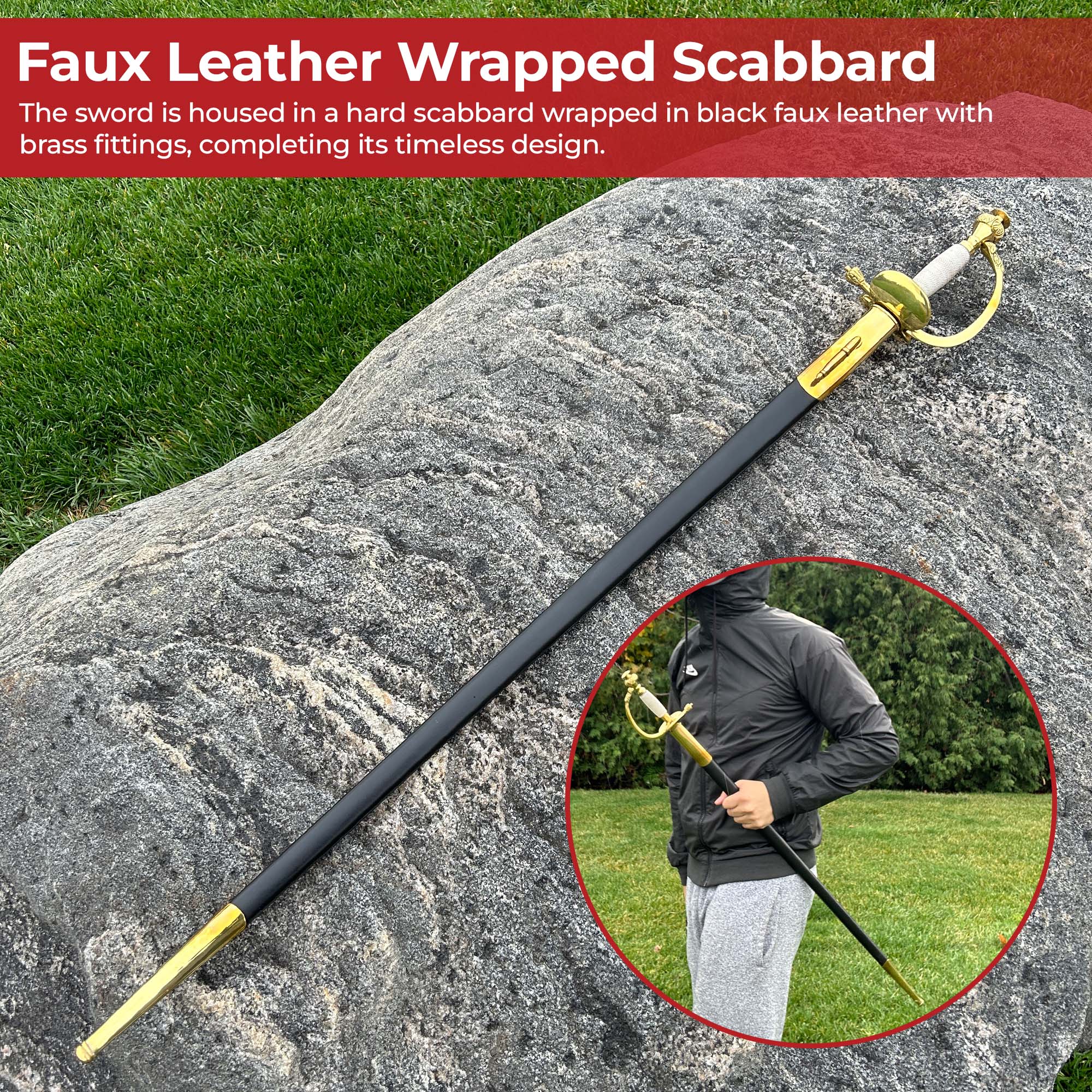 British Infantry Sword 1796 Pattern – Napoleonic Wars Replica Swords - Tophatter Daily Deals