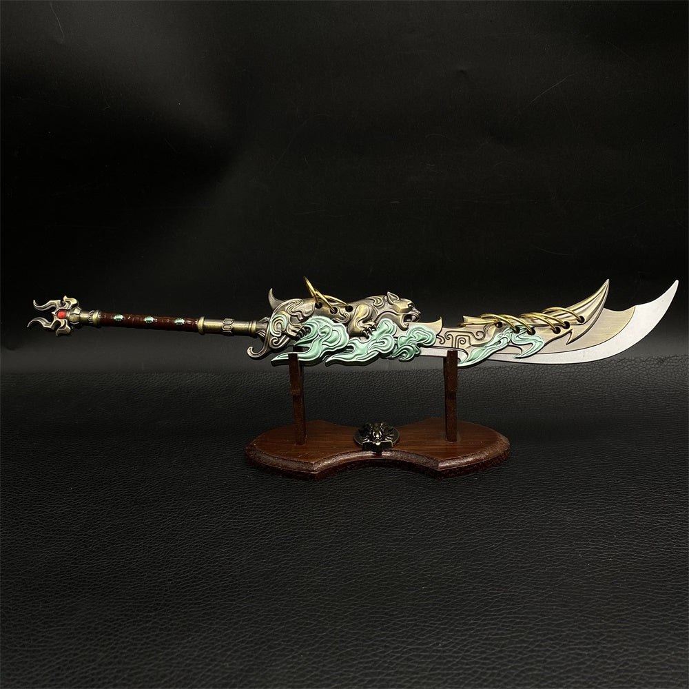 Greatsword Metal Weapon Alloy Display Art 4 Options Kylin & Stand - Tophatter Daily Deals