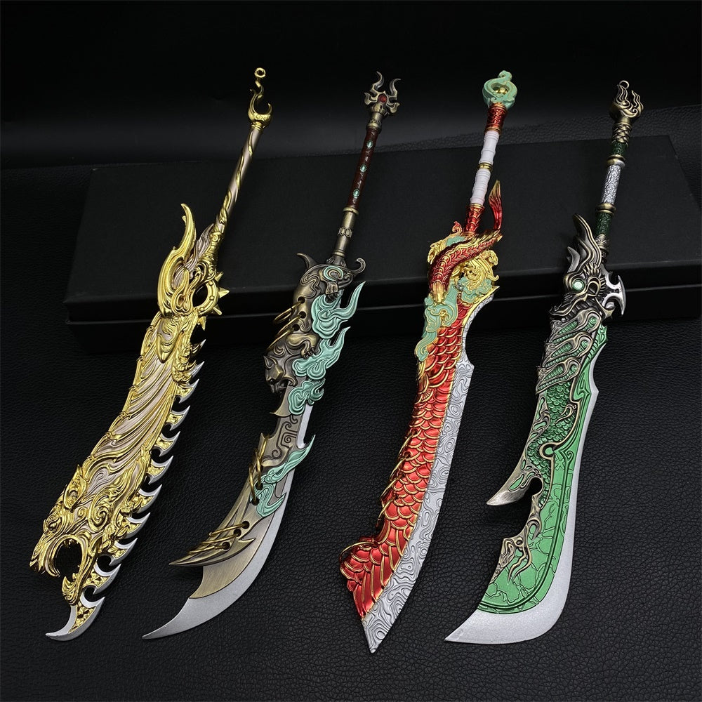Greatsword Metal Weapon Alloy Display Art 4 Options 4 In 1 Pack - Tophatter Daily Deals