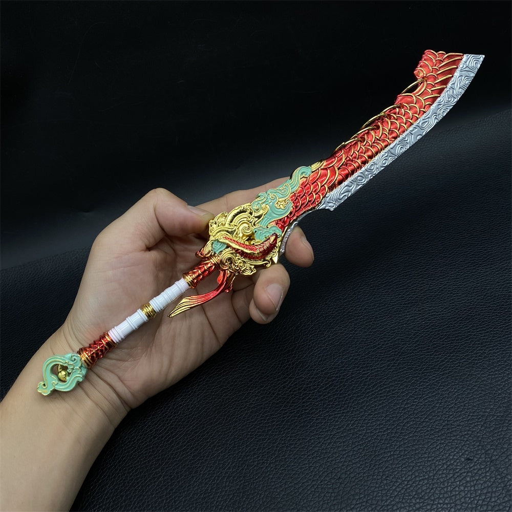 Greatsword Metal Weapon Alloy Display Art 4 Options Koi Carp Sword - Tophatter Daily Deals