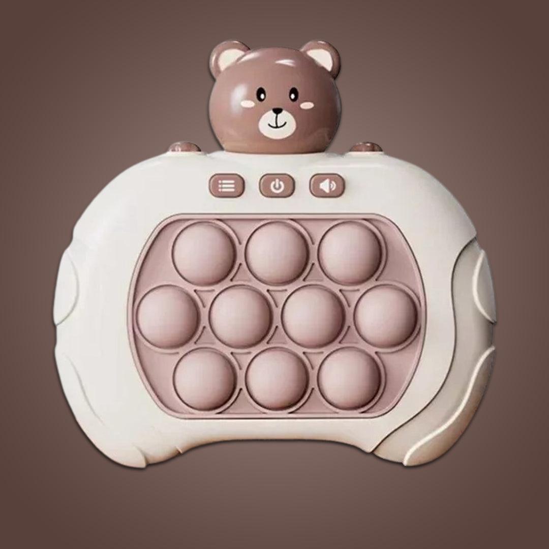 Funny Puzzle Game - Pop Push It Game Controller Bubble Sensory Fidget Learning Toys For Kids Brown Baby & Toddler - Tophatter Daily Deals