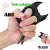 Brutus Self Defense Keychain ABS Knuckles - Black Punchy Puppy SD-KeyChain - Tophatter Daily Deals