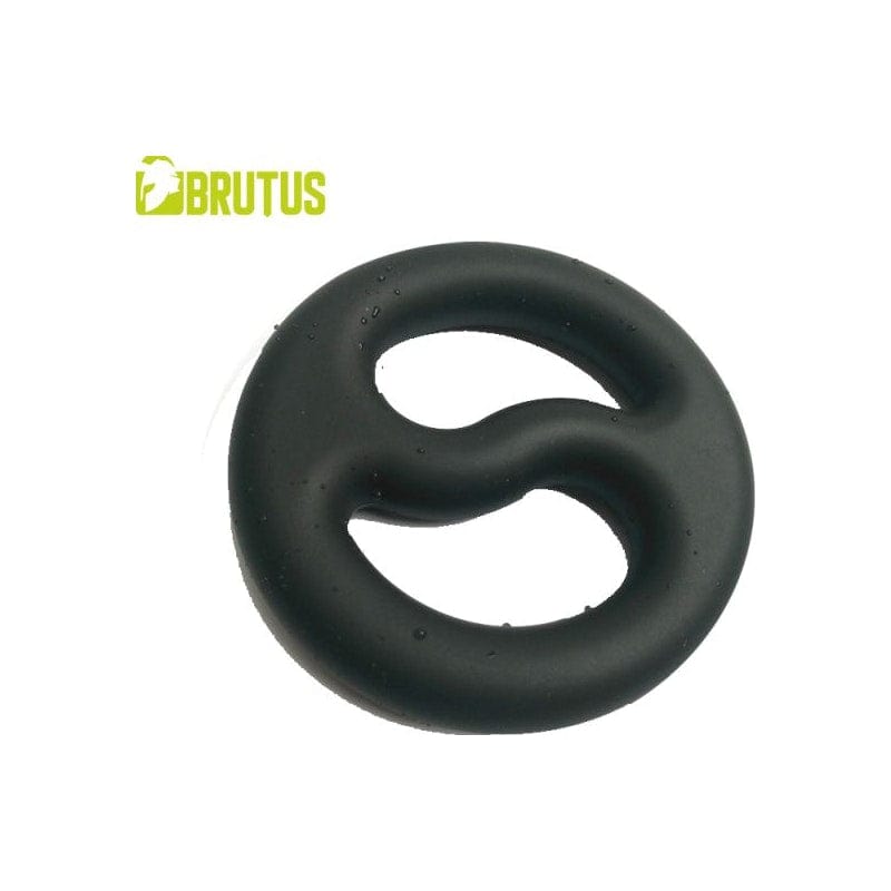 Brutus Yin Yang Silicone Cock and Ball Duo Ring > Cock Ring > Single - Tophatter Daily Deals