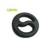 Brutus Yin Yang Silicone Cock and Ball Duo Ring > Cock Ring > Single - Tophatter Daily Deals