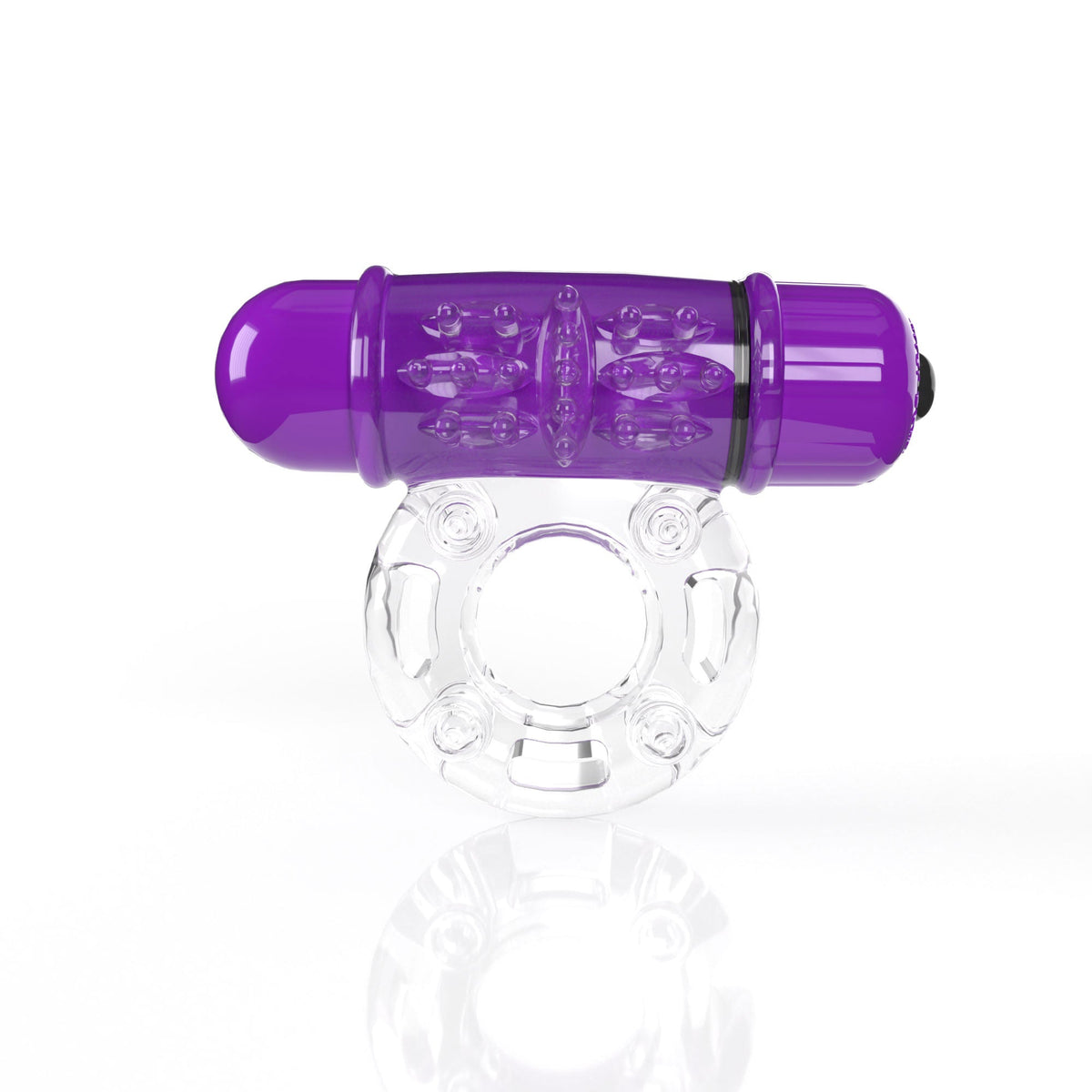Owow 4B Low Pitch Bass (Grape) > Cock Ring > Vibrating - Tophatter Daily Deals