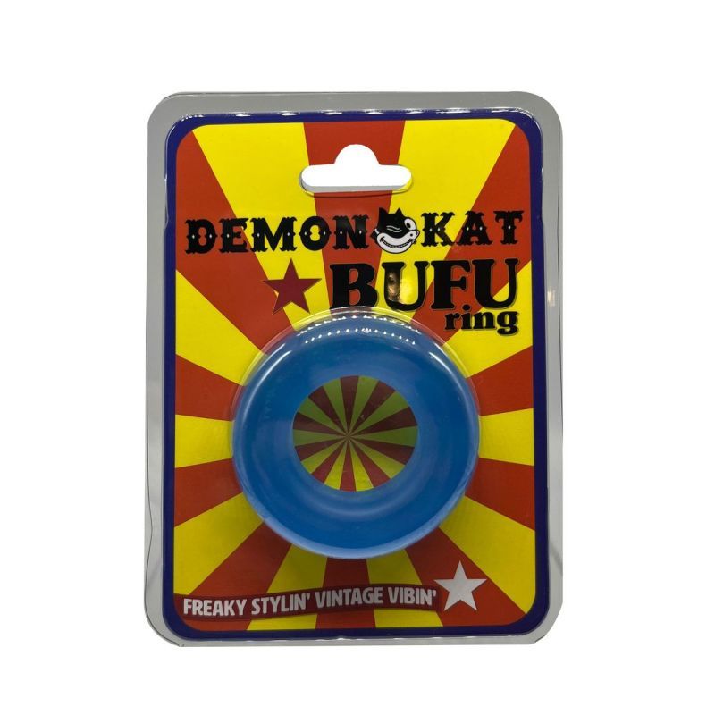 BuFu Ring Blue - Soft Stretchy Design > Cock Ring > Single - Tophatter Daily Deals