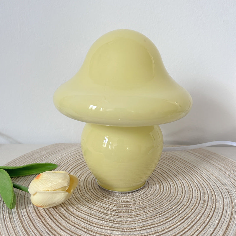 Bubble Gum Mushroom Vintage Lamp Yellow finish Lighting - Tophatter Daily Deals