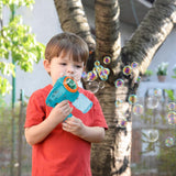 Bubble Gun for Kids - Automatic Bubble Machine Gun Indoor & Outdoor Toys For Children Blue Baby & Toddler - Tophatter Daily Deals