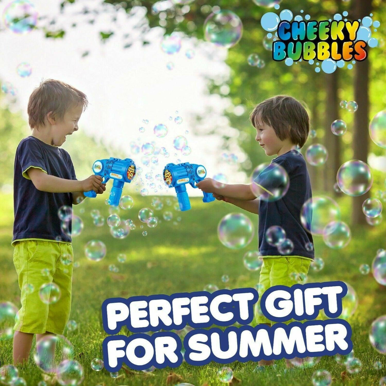Bubble Gun for Kids - Automatic Bubble Machine Gun Indoor & Outdoor Toys For Children Navy Baby & Toddler - Tophatter Daily Deals