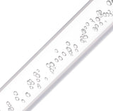 Make It Yours: Invisible Clear Shaft w/ Premium Brass Cane Clear Lucite Walking Canes - Tophatter Daily Deals