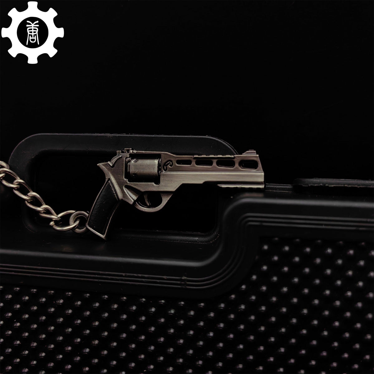 Mini Bull R45 Revolver Pistol Metal Keychain - Tophatter Daily Deals